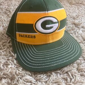 Vintage Reebok Green Bay Packers field hat, EUC, size Small/Medium
